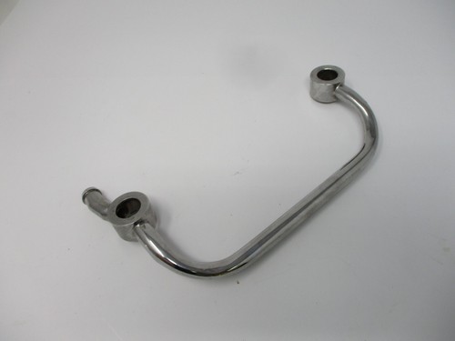 Chrome Crankcase Breather Engine Oil Hose Line Sportster XL Harley Davidson 6'' - Picture 2 of 2