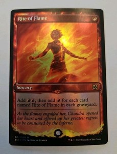 Mtg Rite of Flame | eBay