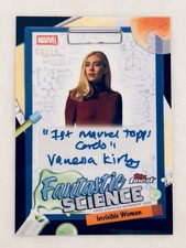 2026 Topps Finest Fantastic Four Invisible Woman Vanessa Kirby Auto Black /10