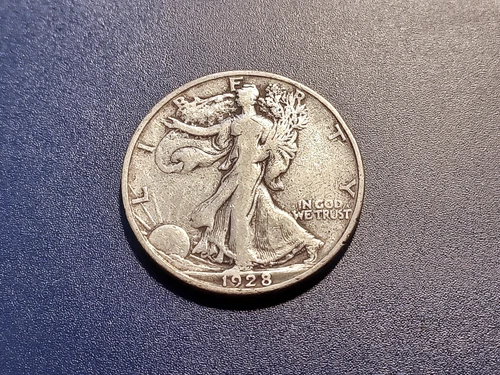 VF 1928-S Walking Liberty Half Dollar