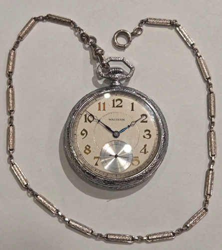 Antique 1928 WALTHAM Grade 220 Model 1894 12s 15j Pocket Watch Working!