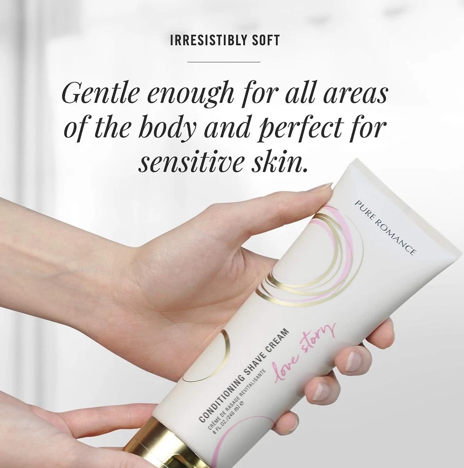 Crema de afeitar acondicionadora. Love Story Edition Coochy. Pure Romance Foto 3 de 3