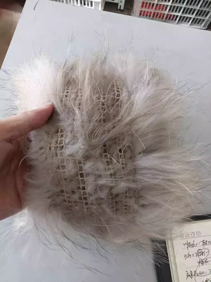 女士头带 100% 正品狐狸毛皮针织围脖保暖毛茸毛皮发带 — 第 4/4 张图片