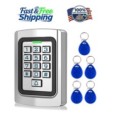Wired Access Control Keypad - PIN ID Card Entry, 2000 Users, Waterproof