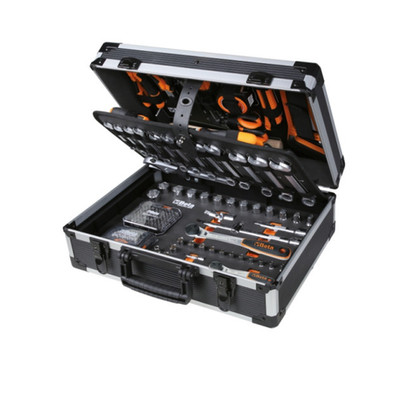 Beta Worker BW 2056E 163-teiliges Werkzeugkoffer Set Wartung Steckschlüsselsatz