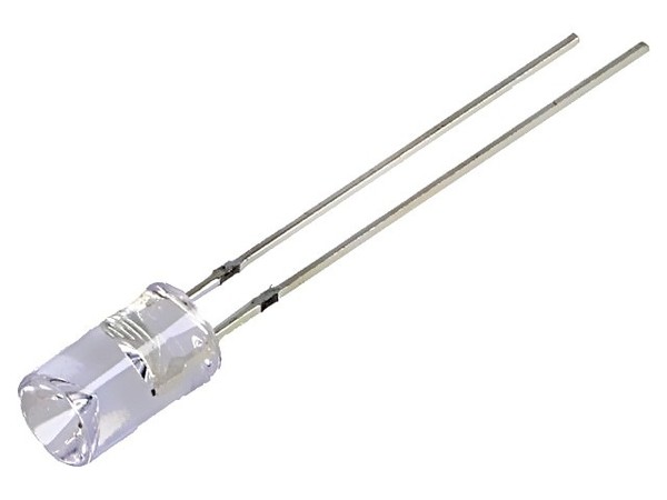 5X OSO5JA5MC1B-5V Led Orange 5Mm 100-150Mcd 120° Front: Konkav 5VDC Anz. Ausg: 2-image