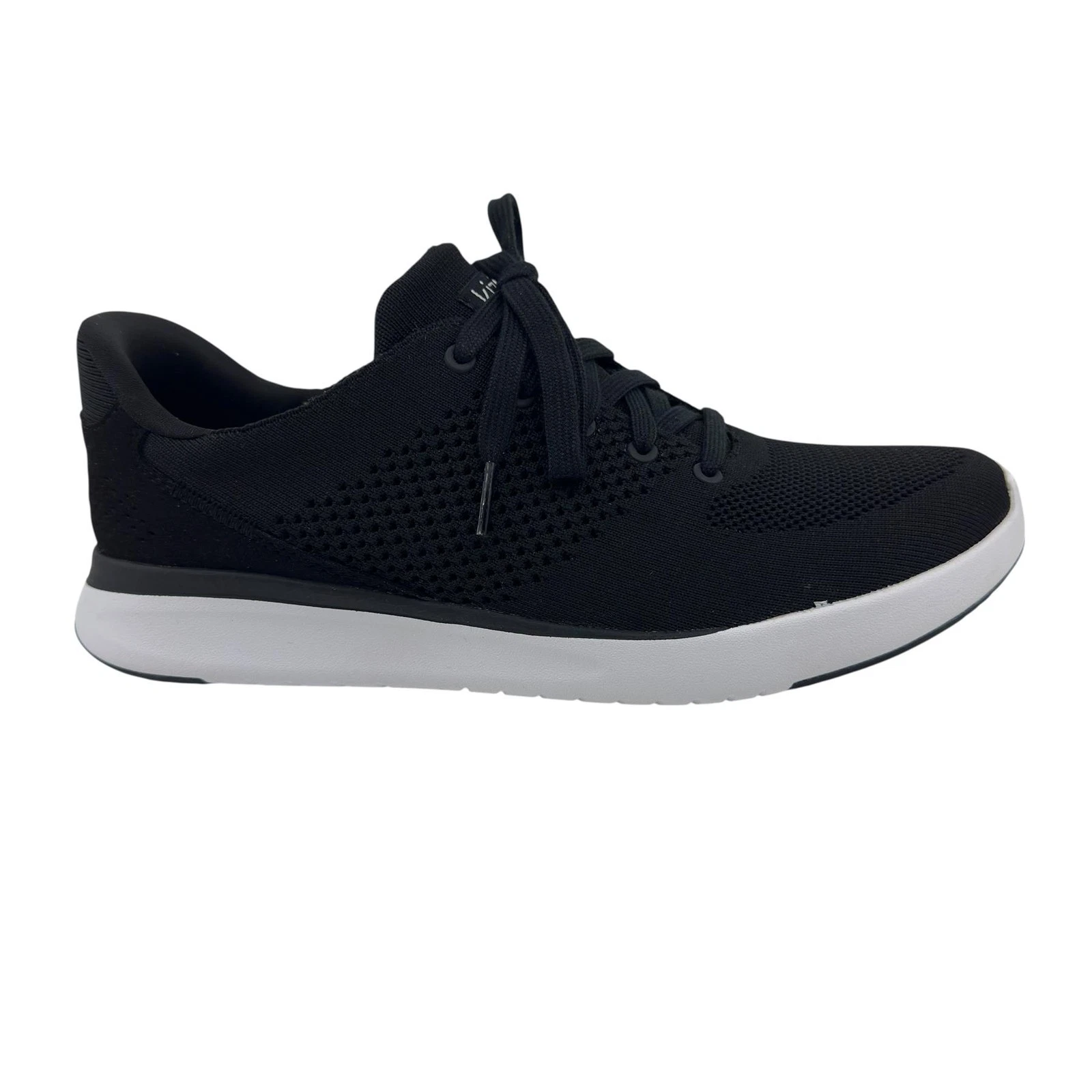 Kizik Lima Black Mens Wide Athletic Sneaker
