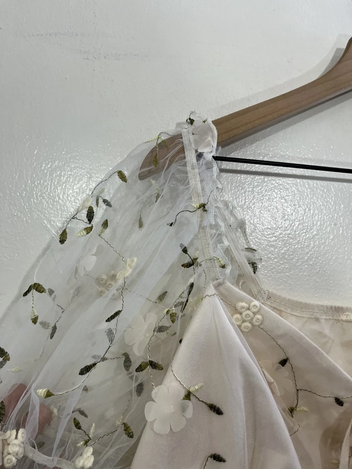 Cottage Fairy Boho Floral Garden Dainty Whimsical Top 2XL Romantic Victorian - Image 4 of 4