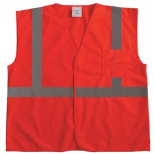 Condor 53Yl01 U-Block Vest, Class2 Orange/Red, L/Xl