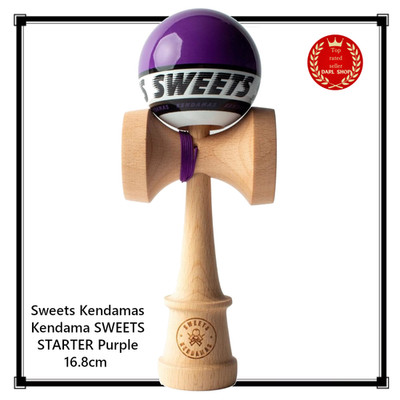 Süßigkeiten Kendamas Kendama SWEETS STARTER Lila 16,8 cm NEU aus Japan