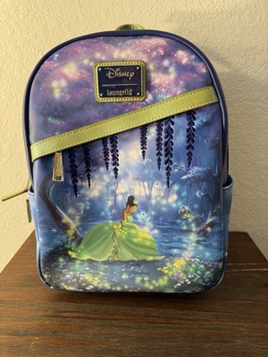 Loungefly Disney  The Princess and the Frog  Ray/Tiana Glows Mini Backpack NEW