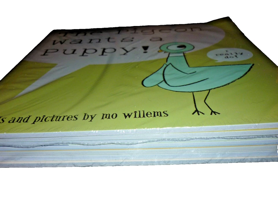 NEW Sealed Pigeon Series 7 Book Set by Mo Willems - Image 2 of 4