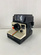 Polaroid 1000 Land Camera fotocamera istantanea vintage Rainbow Stripe + flash PL50