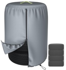 Durable 600D Tire Storage Bag,Large Tyre Dust Protective Cover with Waterproof Z