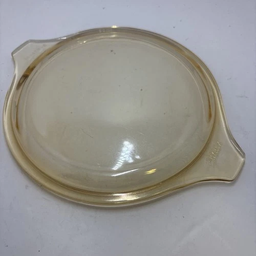 🌹Pyrex 28-470-C Lid Replacement. Vintage Yellowish Color