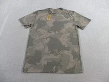 Nobull Shirt Men Medium Green Camo Tech Performance Crewneck Tee Athletic Gym