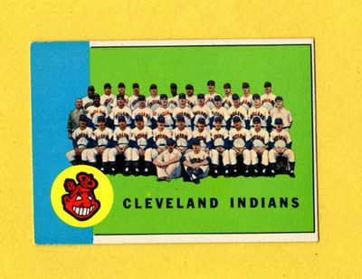 1963 Topps Cleveland Indians Team #451 EX/EX/MINT FREE SHIPPING
