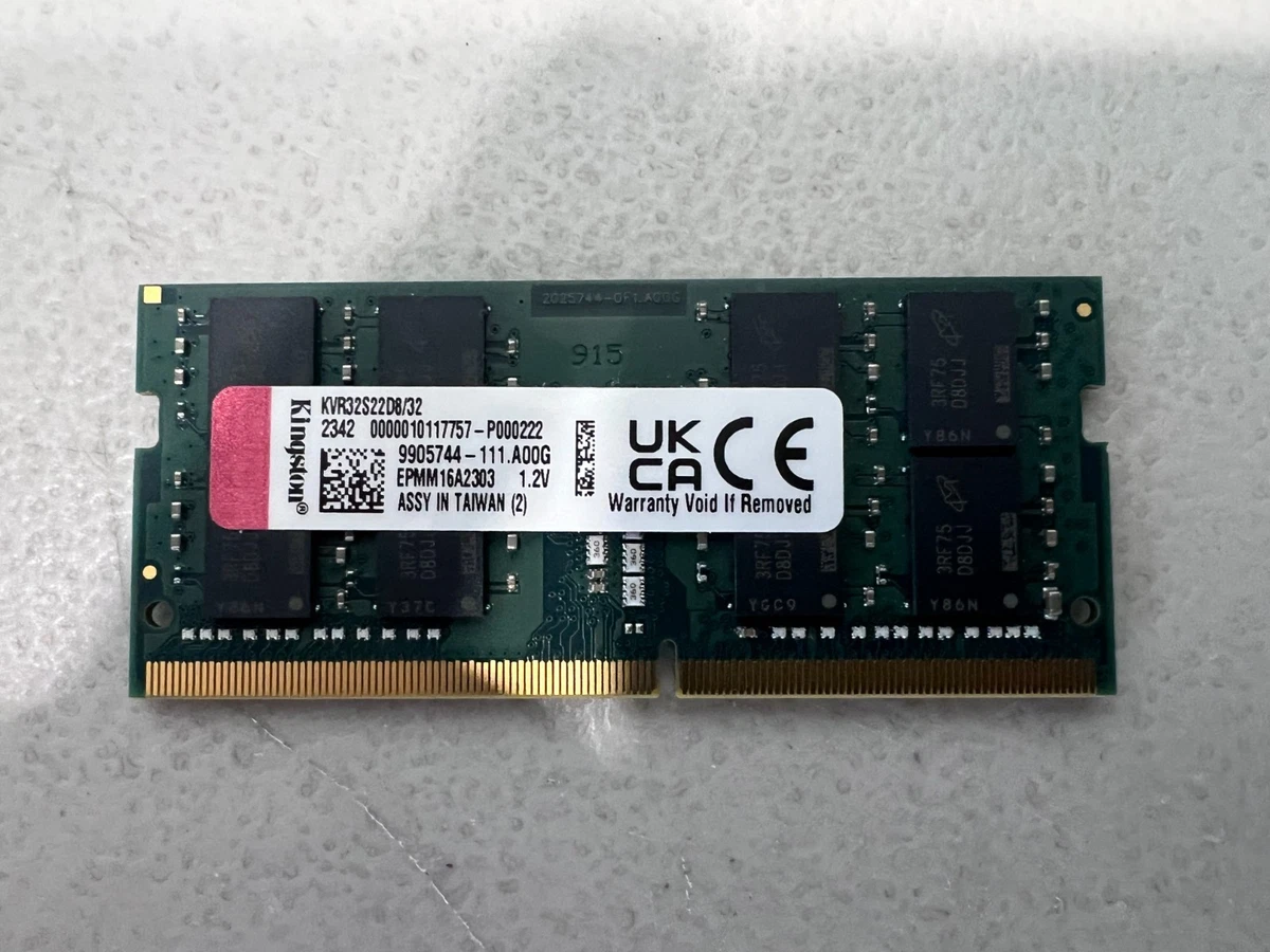Kingston DDR4 SDRAM 32 GB Total Capacity Memory (RAM) for sale | eBay