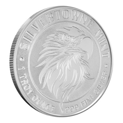#ad Silver 1 oz Mighty Eagle Round $110.44