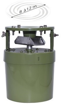Agrainoir automatique contre le gaspillage de grain avec programmateur digital 6V