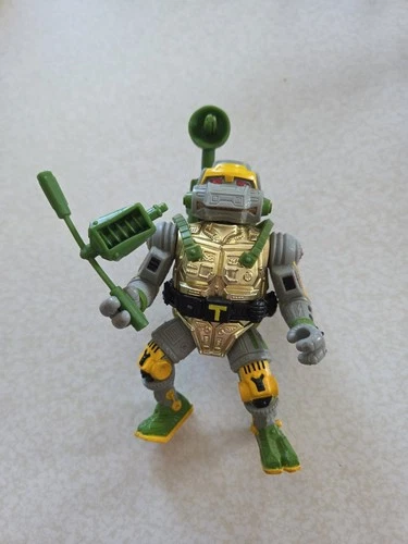 Vintage 1989 TMNT Teenage Mutant Ninja Turtles Metalhead Action Figure Complete
