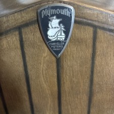 Antique Custom Pedal Car Wood Chrysler Plymouth 1930s Rare