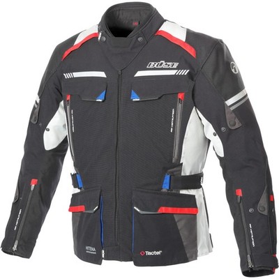 -40% Büse Motorradjacke Highland 2 II Herren Gr. 50 blau Tactel Jacke UVP 299,95