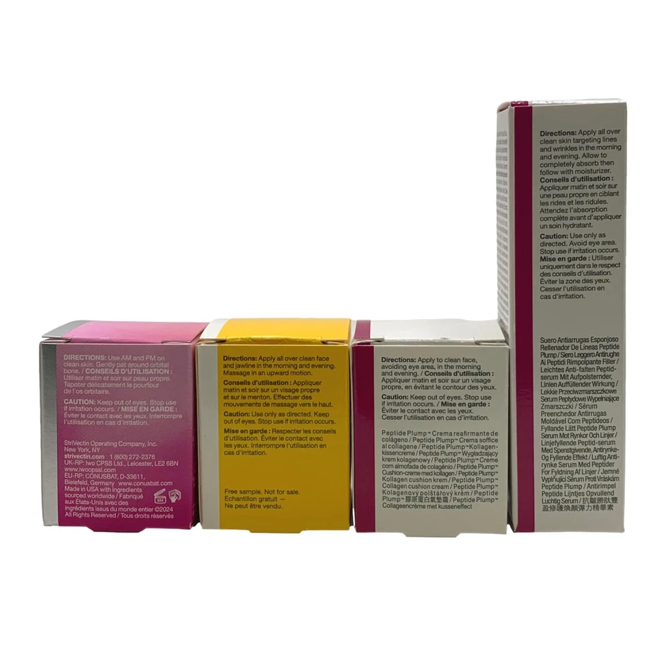 StriVectin Juego de Regalo de 4 Piezas Péptido Regordete, Restauración de Contorno, Multi Acción Nuevo en Caja Foto 2 de 3