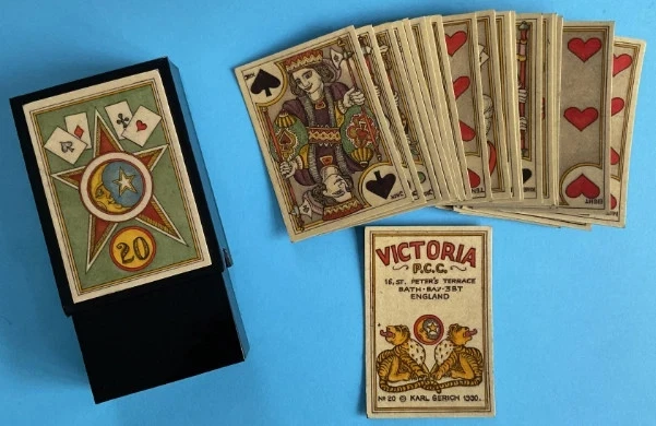 Karl Gerich #20 Rouennais A Playing Card Deck - Baraja completa de 35 cartas Foto 2 de 4