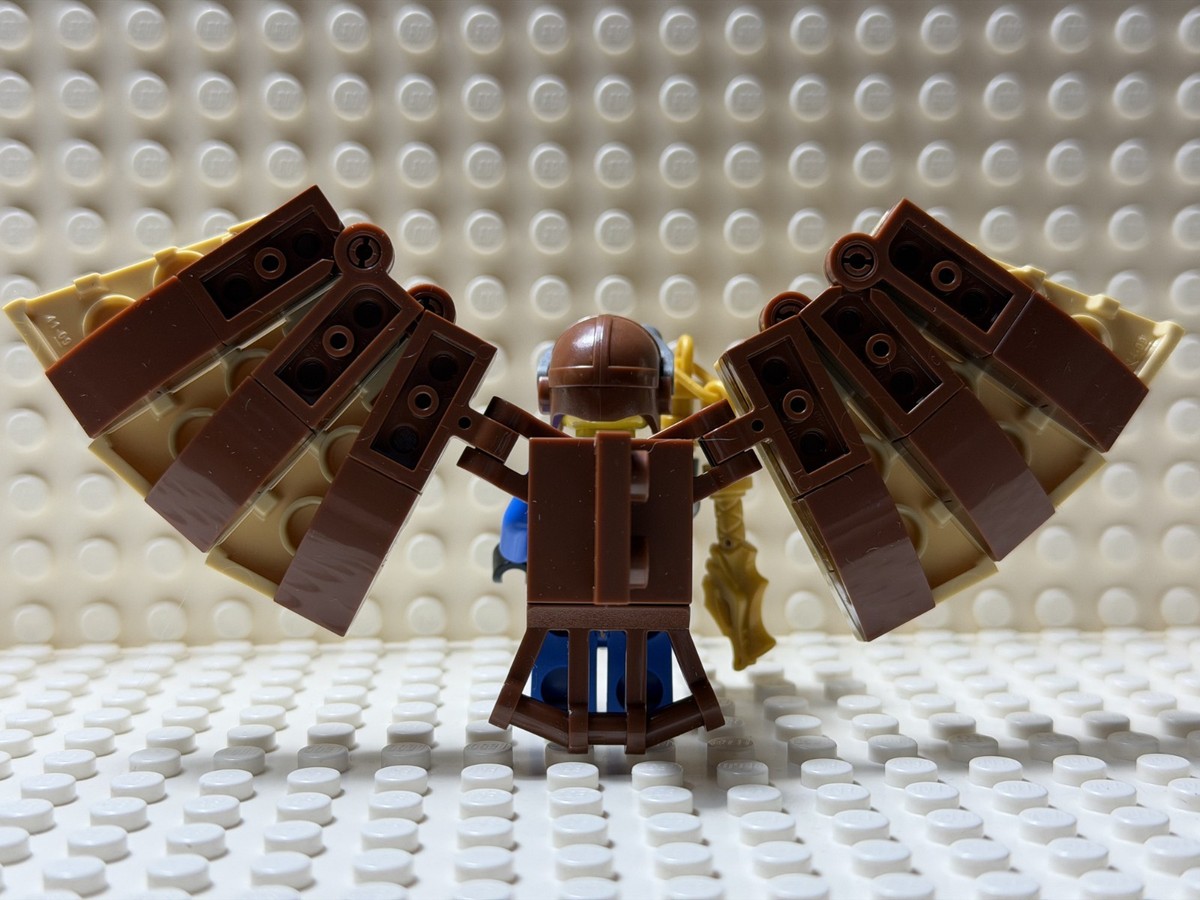 LEGO NINJAGO 71861 Jay ZX Minifigure with Flying Wing, Helmet