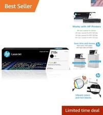 Genuine HP 218A Black Toner Cartridge - 1300 Page Yield for LaserJet 3301 Series
