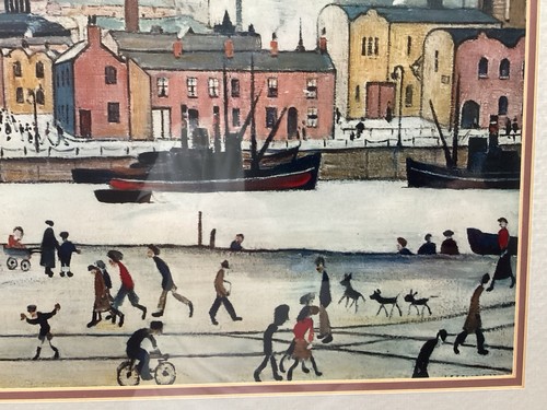 L S Lowry Large Framed Prints X 3 - Picture 18 of 20