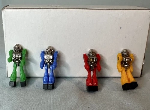 Rare Diaclone Diakron Takara 4 Pilots Drivers Figure Vtg Pre Transformers 1980’s