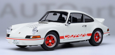 Porsche 911 Carrera 2.7 RS '' The Circuit Wolf'' in 1:18 scale by AUTOart