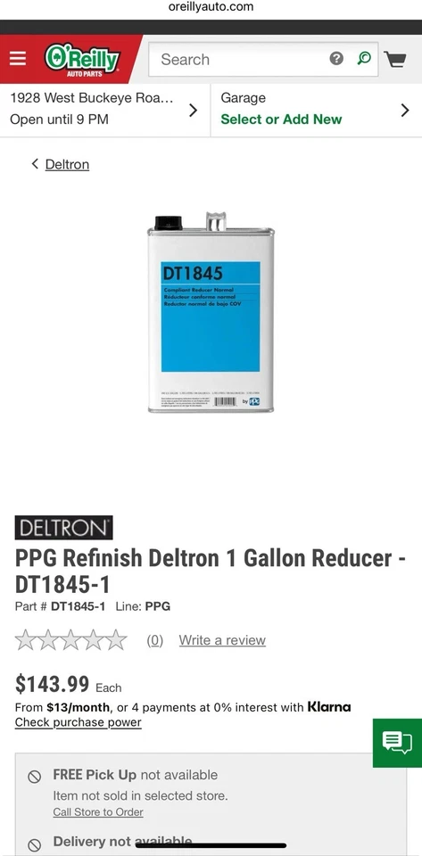 PPG D8764🔸60-70°F🔸IGUAL QUE DT 1845🔸Reductor compatible normal🔸4QT🔸ENVÍO GRATUITO🔸 Foto 3 de 3
