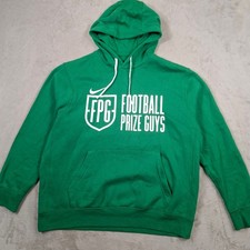 Nike Hoodie Mens XL Green Pullover Sports Casual Football Outdoors