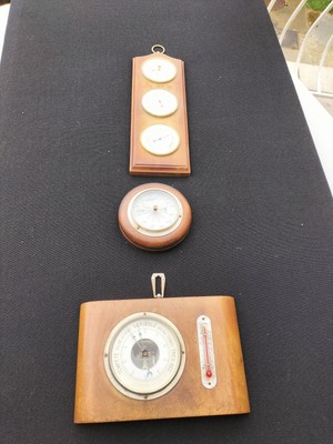 Konvolut 3 alte Barometer siehe   TTOUDECO Shop, zögern Sie nicht zu bieten  
