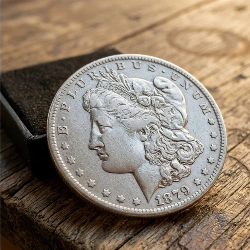 Rare 1879-CC Morgan Silver Dollar – Historic US Coin, Don’t Miss Out!