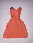 vintage Barbie 1960s (Jackie Kennedy) Coral Dress