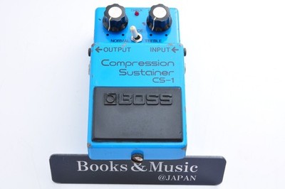 Boss CS-1 Compression Sustainer 1979 Made in Japan Silver Screw Working ACA 7900
