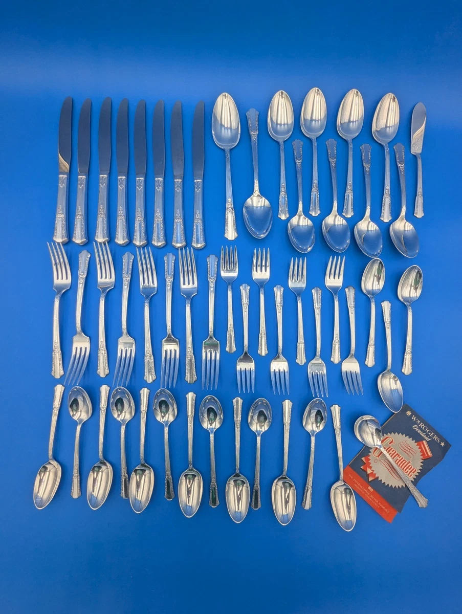 アールデコ1930年代WM ROGERSカトラリー アメリカ 8本シルバーPL Las mejores ofertas en Wm. Rogers & Son Art Deco antiguo cubiertos