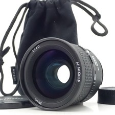 Nikon AF Nikkor 28mm f/1.4 D Wide Angle Prime AF/MF Lens Case Japan Works Mint-