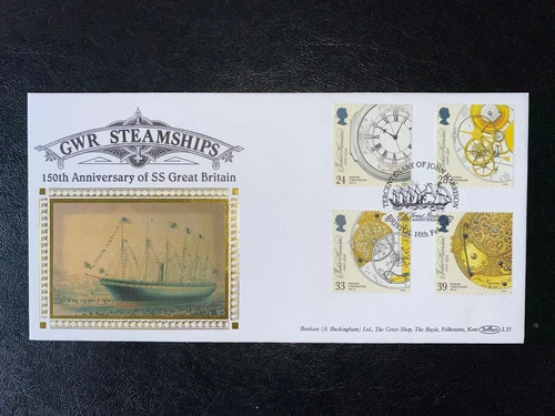 1993 MARINE TIMEKEEPERS BENHAM L35 FDC & SS GREAT BRITAIN, BRISTOL SHS CV £40