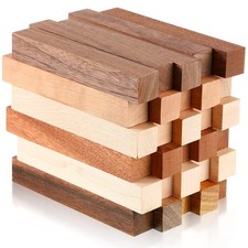 30 PCS Exotic Wood Pen Blanks Turning Kit DIY Craft Walnut 5x3/4x3/4 Inch