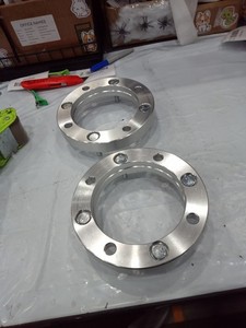 2x 1 inch 4x156 Wheel Spacers 3/8-24 Thread For Polaris General 1000/XP 1000