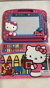 Hello Kitty Learning Magnetic Sketch Pad Series Board book Pink