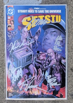 SDCC 2026 Stuart Fails To Save The Universe #1 SFTSTU SIGNED x6 JIM LEE COA
