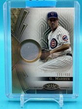 Greg Maddux 2023 Topps Tier One Game Used Jersey Relic /400 Chicago Cubs #T1R-GM