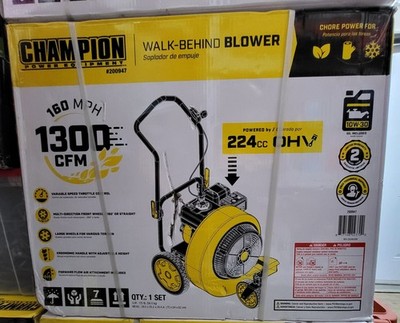 Champion Power Equipment 200947 Walk-Behind Gas Leaf Blower 160