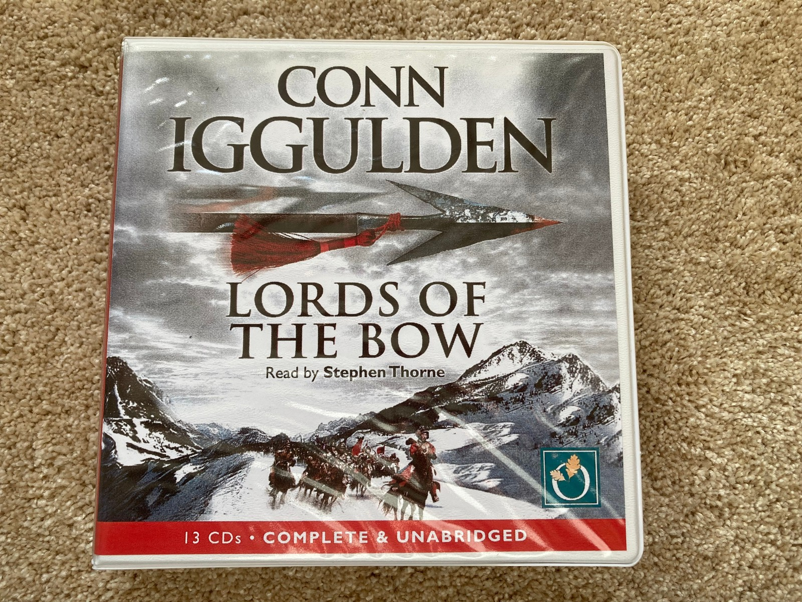 Lords of the Bow - Conn Iggulden – Unabridged Audiobook - 13 x CD Excellent